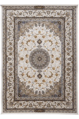 Hasht Behesht Machine-made Rug | Cream | Ryka B