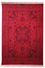 Baloochi Machine-made Rug | Red | BL007-B