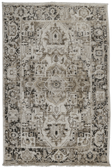 Cintia Machine-made Rug | Black | 05842A