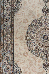Handmade Persian Nain Rug | F 3799