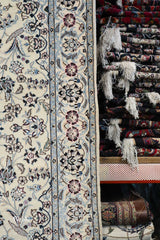 Handmade Persian Nain Rug | FT 4641