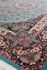Parnian Machine-made Rug | 1000 Reeds | Namian | Blue