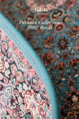 Parnian Machine-made Rug | 1000 Reeds | Afson | Blue
