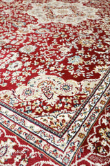 Silk Touch Machine-made Rug | Red | 10015C