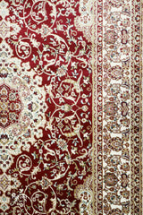 Silk Touch Machine-made Rug | Red | 20251B