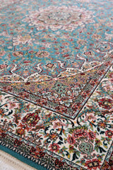 Parnian Machine-made Rug | 1000 Reeds | Sahebgh | Blue