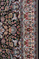 Parnian Machine-made Rug | 1000 Reeds | Sahebgh | Dark Blue