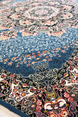 Parnian Machine-made Rug | 1000 Reeds | Sogoli | Carbon Blue