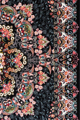 Parnian Machine-made Rug | 1000 Reeds | Sogoli | Dark Blue