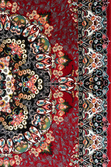 Parnian Machine-made Rug | 1000 Reeds | Sogoli | Red