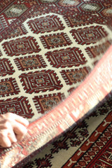 Handmade Persian Turkmen Rug | FT 4679