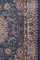 Parnian Machine-made Rug | 1000 Reeds | Vaghar | Carbon Blue