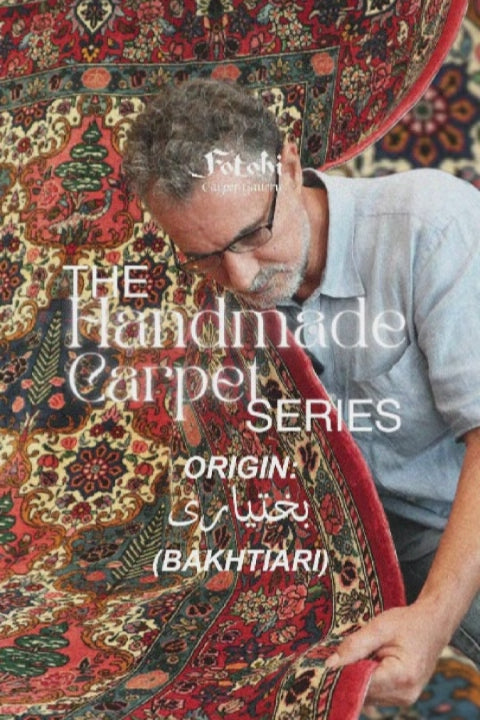 Handmade Persian Bakhtiari Rug | FT 4963