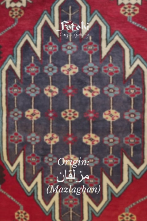 Handmade Persian Mazlaghan Rug | FT 5743