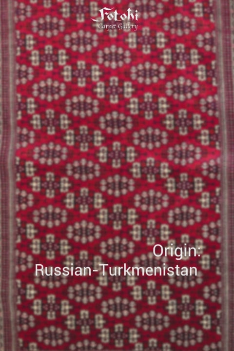 Handmade Russian-Turkmenistan Rug | T 589